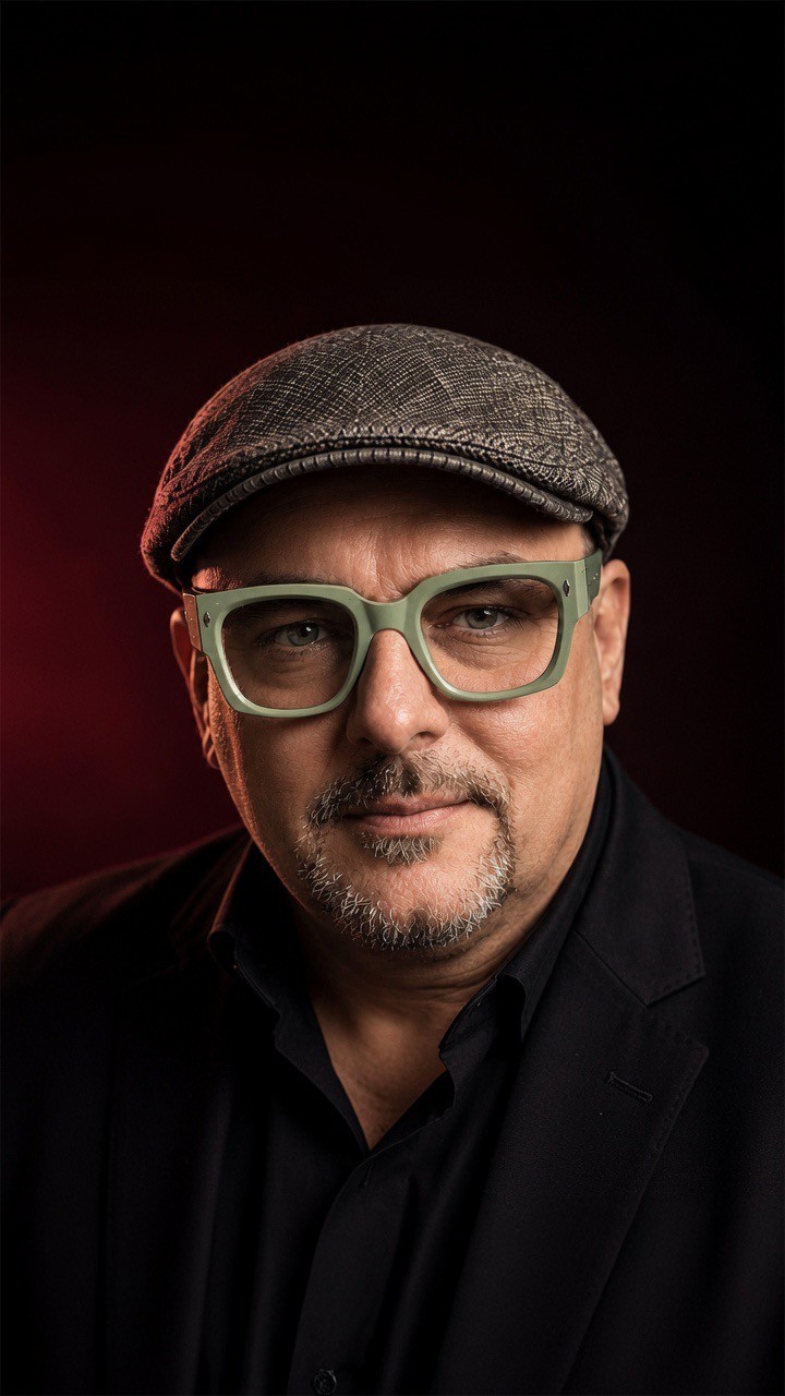Stefano Cremonese durante una degustazione in cantina